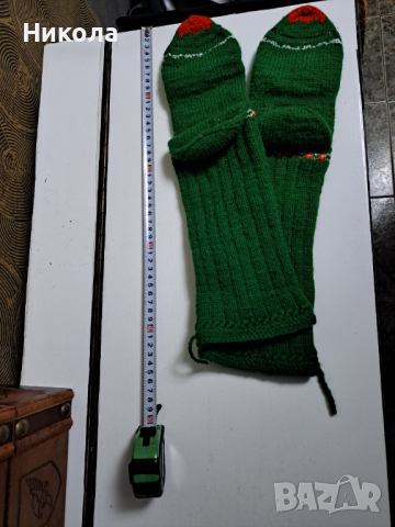 Чорапи за народна носия-44см, снимка 2 - Дамски чорапи - 44668410