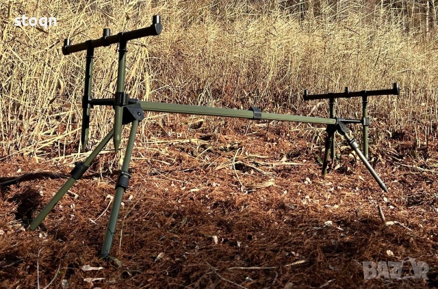 Шаранджйиска стойка за 3 броя въдици 