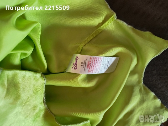 Рокля на Дисни Феята- Камбанка, снимка 3 - Детски рокли и поли - 52195396
