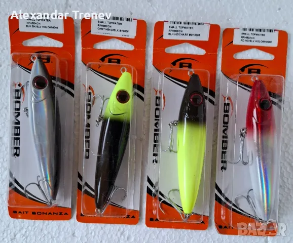 Воблери-Rebel,Bomber,Cotton cordell,Abu garcia, снимка 3 - Екипировка - 49072741