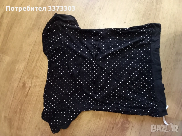 Блуза на точки, снимка 3 - Корсети, бюстиета, топове - 53821391