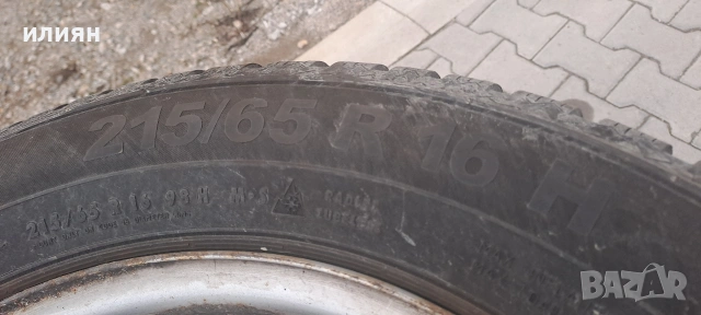 4бр зимни гуми 215 65 16 Semperit , снимка 10 - Гуми и джанти - 53456033