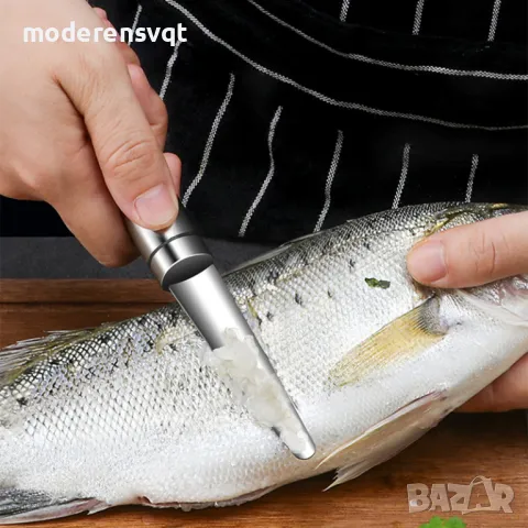 Нож за чистене на скариди, белачка на черупки и чревните нишки, снимка 7 - Ножове - 47497952