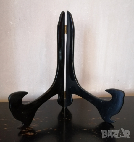 Декоративна японска чиния с поставка, снимка 7 - Други - 36368020