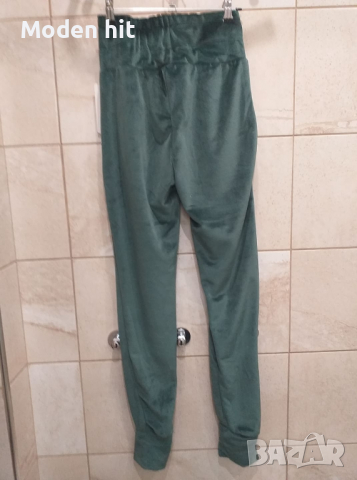 Нов с етикет плюшен дамски спортен панталон, снимка 2 - Спортни екипи - 36352657