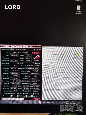 Видеокарта RTX 360Ti 8GB Asus Dual OC, снимка 9 - Видеокарти - 55847913