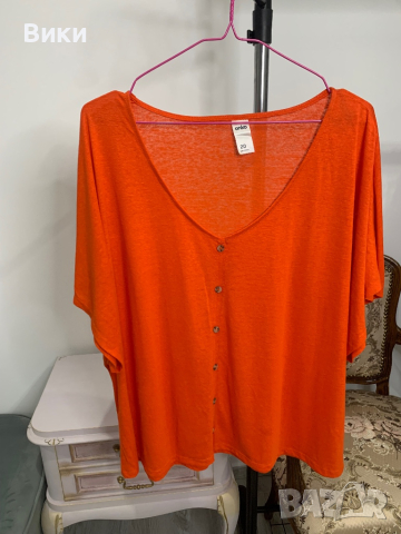 Блуза в размер 20, подходяща за 2ХL, снимка 2 - Тениски - 44654211