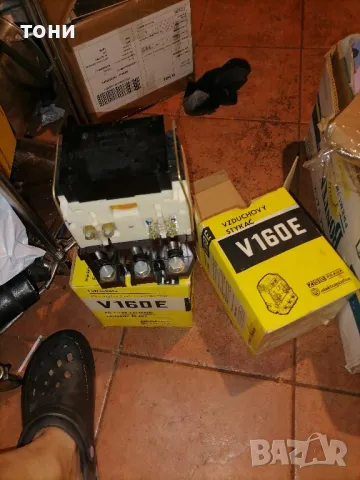  Чехски Контактори в 160 , снимка 7 - Резервни части за машини - 32147344