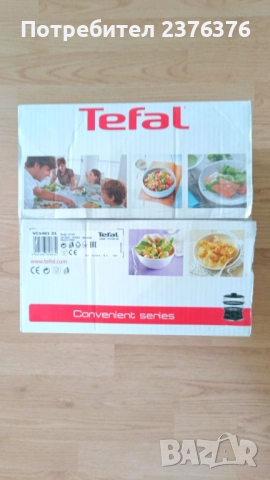 Tefal VC140131 Удобна пароварка, снимка 5 - Уреди за готвене на пара - 51837220