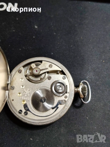 Джобен часовник - JUNGHANS - ГЕРМАНИЯ - ПЕРФЕКТЕН, снимка 17 - Джобни - 49241222