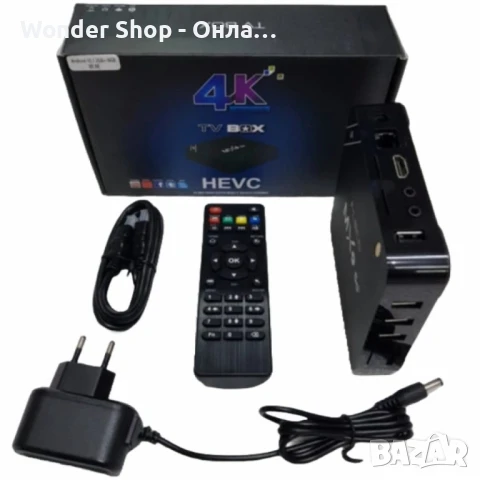✨ Превърнете стария телевизор в модерен Smart TV с 4K TV Box!  📺 4K Ultra HD, снимка 3 - Части и Платки - 50458191