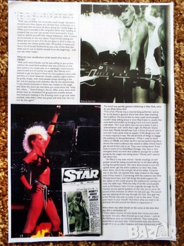 Wendy Williams – Plasmatics – punk metal, снимка 9 - Колекции - 41634210