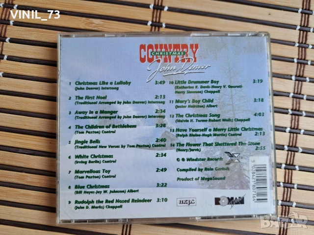 John Denver – Country Christmas, снимка 3 - CD дискове - 50856983