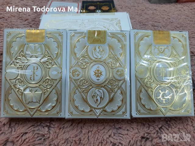 Дизайнерски карти за игра, снимка 3 - Колекции - 36062780