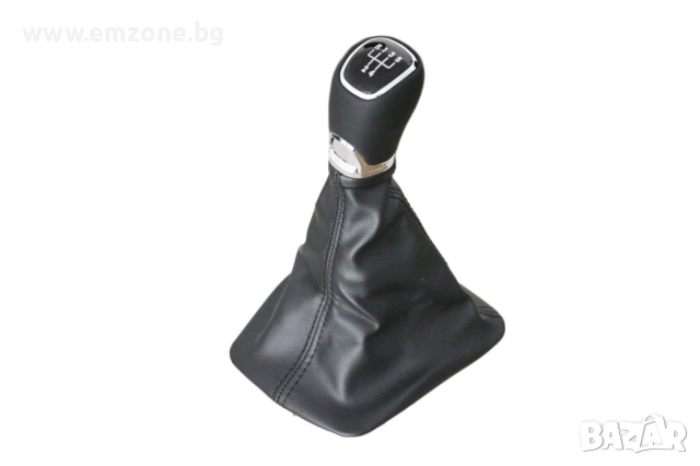 Кожена топка с маншон за скоростен лост за Шкода Skoda Octavia 2 2004-2011 с 5/6 ск., снимка 8 - Аксесоари и консумативи - 43178768
