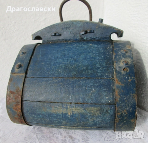 Стари: Старо дървено каче 40 см високо / бъчва буре копанка, бъкел, снимка 13 - Антикварни и старинни предмети - 29120654