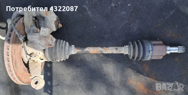 Полуоски с карета от FORD FIESTA Форд Фиеста 1.2I 60 К.С 2009-2013Г.