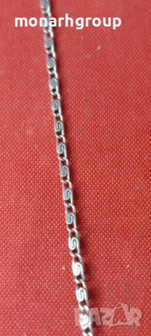 Сребърна верижка , снимка 4 - Колиета, медальони, синджири - 42306075