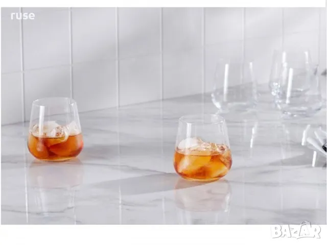 НОВИ! Чаши за уиски 6 броя Bohemia Ardea 320 мл, снимка 6 - Чаши - 50317863
