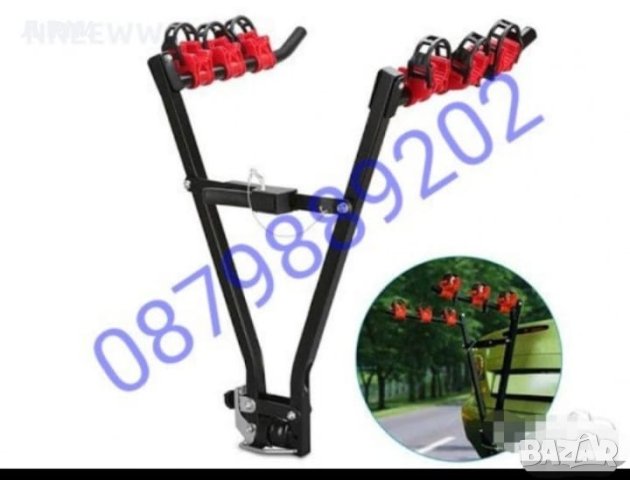 Багажник за Велосипеди за Автомобил Джип кола и др! ПОДХОДЯЩ ЗА ТЕГЛИЧ