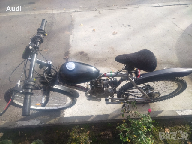 Вело мотор / бензиново колело 80cc Двутактов  бензинов мотор Дружба. Взема се от място. , снимка 9 - Велосипеди - 52549535