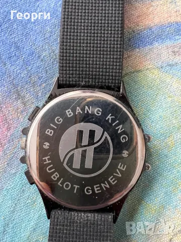 Продава ръчен часовник Хублот-Hublot-реплика с батерия-35€, снимка 3 - Мъжки - 49163800