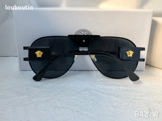 Versace VE2252 мъжки слънчеви очила авиатор унисекс дамски, снимка 13 - Слънчеви и диоптрични очила - 41848440