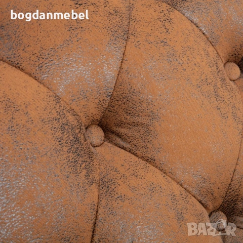 Sonata H Кушетка, кафява, изкуствен велур, снимка 3 - Дивани и мека мебел - 53591619