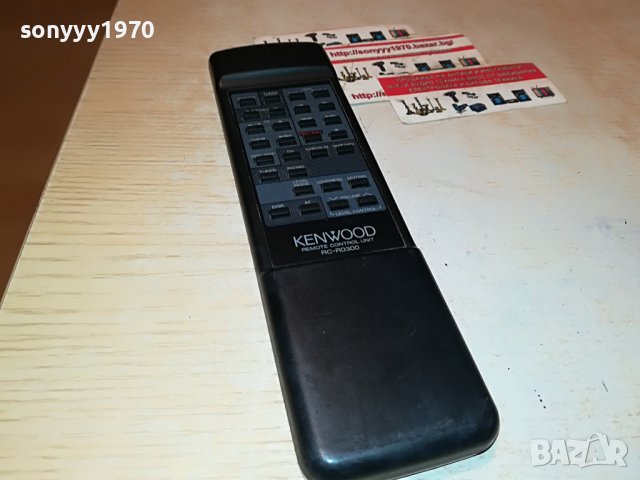 KENWOOD AUDIO REMOTE-ВНОС SWISS 2504231110, снимка 8 - Ресийвъри, усилватели, смесителни пултове - 40478891