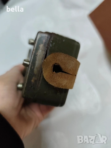 Австрийско военно сигнално фенерче, модел на фирмата Wietek., снимка 4 - Антикварни и старинни предмети - 53677411