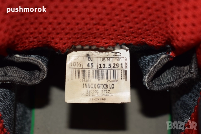 Lowa Innox GTX Lo Men Shoes Sz EU 45, UK 10.5, US 11.5, снимка 6 - Спортни обувки - 51808629