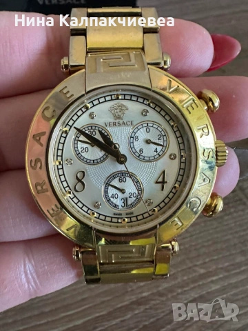 Продавам оригинален часовник Versace, снимка 5 - Луксозни - 53847077