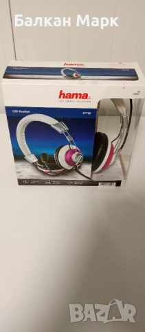 .Слушалки Hama – Модел 139911 (Style USB), снимка 3 - Слушалки и портативни колонки - 52463259