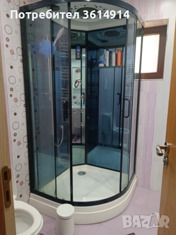 Душ кабина с хидромасаж, LED, радио