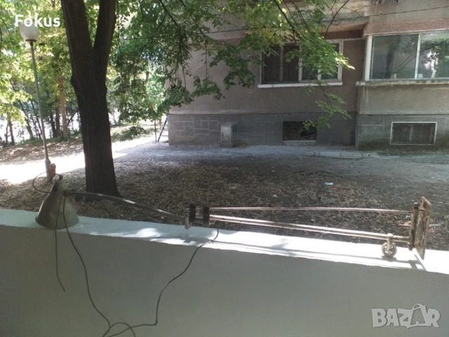 Стара индустриална лампа с много яка стойка. Уникат., снимка 5 - Антикварни и старинни предмети - 53464308