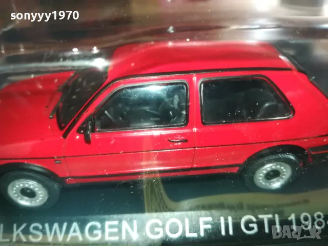 VW GOLF 2 1/43 МЕТАЛНА КОЛА ЗА КОЛЕКЦИЯ 2510241821, снимка 3 - Колекции - 47719514
