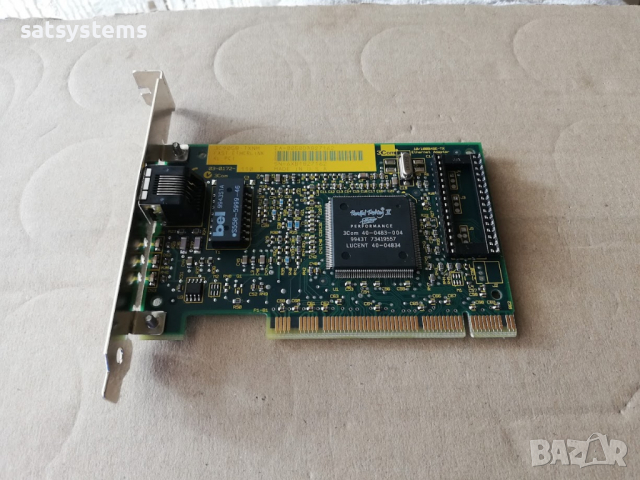 3COM 3C905B-TXNM 10/100Base-TX Network Controller Card PCI, снимка 5 - Мрежови адаптери - 36202099