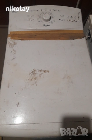 Спешно Пералня с вертикално зареждане Whirlpool, снимка 2 - Перални - 53480134