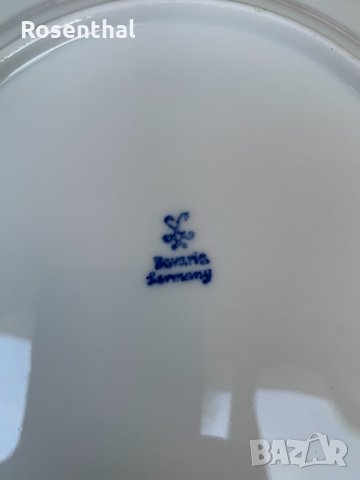 5 броя красиви баварски чинии (среден размер), снимка 4 - Чинии - 35919967