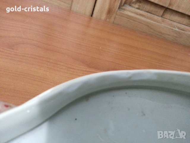 Стар български порцелан капак за супник, снимка 6 - Антикварни и старинни предмети - 35896376