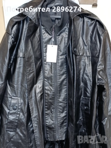 Мъжко пардесю,голям размер , снимка 2 - Якета - 52172473