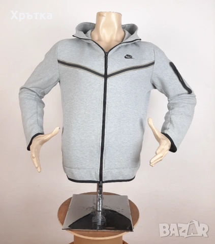 Nike Tech Fleece Windrunner - Оригинално мъжко горнище размер M, снимка 6 - Спортни дрехи, екипи - 53462846