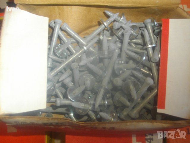 Пирони HILTI За Модели DX 100L-DX 400B-DX 450-За Бърз Монтаж Със Заряд/Капса-Пирон Хилти-Кутия 100бр, снимка 9 - Други инструменти - 42436934