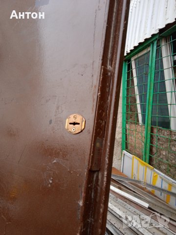 Врата Железна без каса с 3 брави и 4 панти, снимка 4 - Други - 39839463
