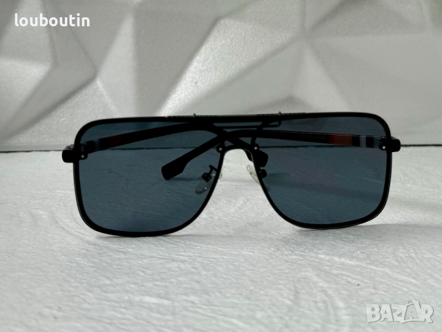 Burberry  мъжки слънчеви очила, снимка 4 - Слънчеви и диоптрични очила - 44783358