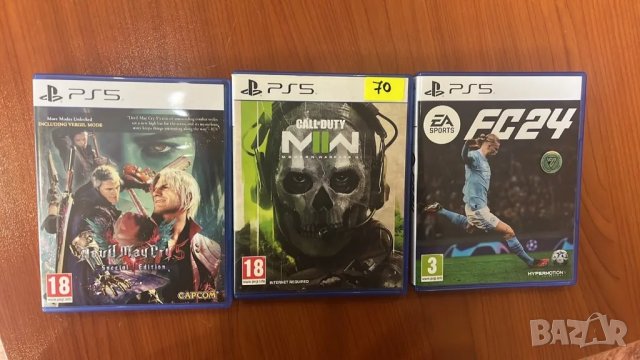 Игри за ps 5 call of duty ,fc24