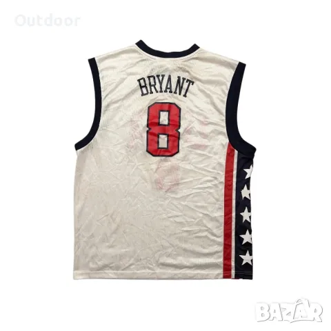 Мъжки потник Reebok x Olympic USA Team Kobe Bryant 2004, размер XL, снимка 3 - Спортни дрехи, екипи - 47912996