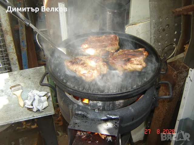 продавам барбекю, скара, сач, тиган., снимка 3 - Барбекюта - 56048943