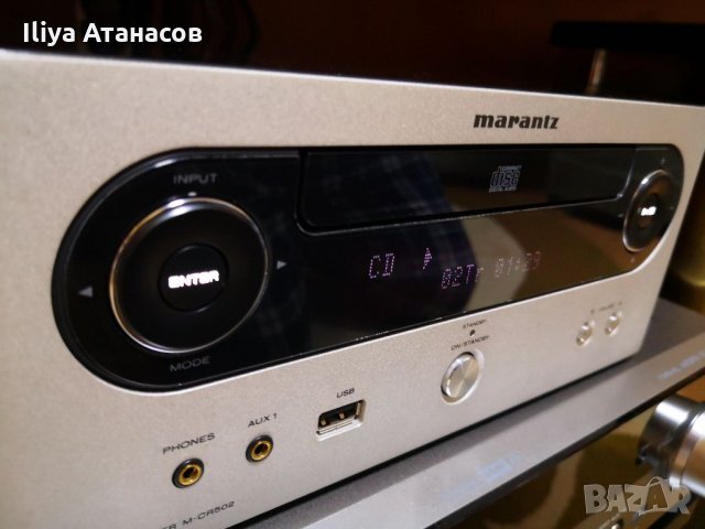 Marantz M-CR502 2X60W CD USB аудиосистема с дистанционно , снимка 8 - Аудиосистеми - 35949633