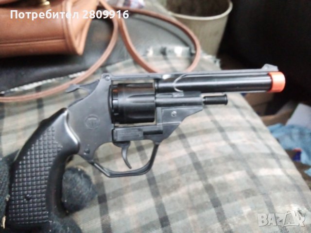 Стар италиански капсов пистолет , снимка 6 - Колекции - 39495919